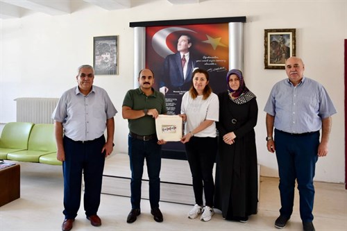 Kaymakamımız Ali Cemal ALTINÖZ Halk Eğitim Merkezi Yaz Kurslarını Ziyaret Etti 